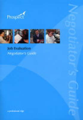 Job Evaluation: Negotiator's Guide (Paperback)