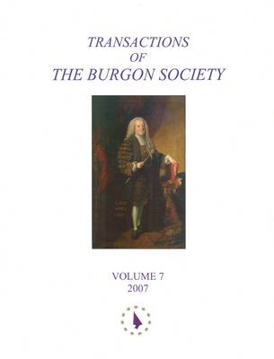 Transactions of the Burgon Society: v. 7 (Paperback)