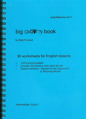 English Banana.com's Big Activity Book: 95 Worksheets for English Lessons (Board book)