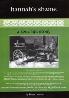 Hannah's Shame: True Life Story (Paperback)
