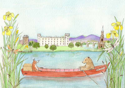 Bear in a Boat in the Borders (Paperback)
