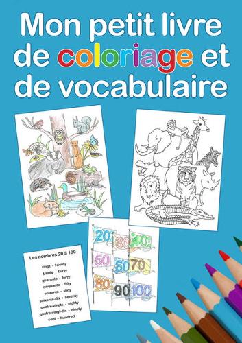 Mon petit livre de coloriage et de vocabulaire (Paperback)