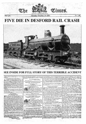 Five Die in Desford Rail Crash (Paperback)