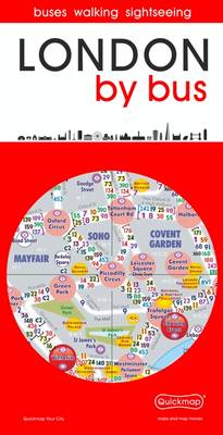 London by Bus 2013-14: Buses Walking Sightseeing - All-on-One (Sheet map, folded)