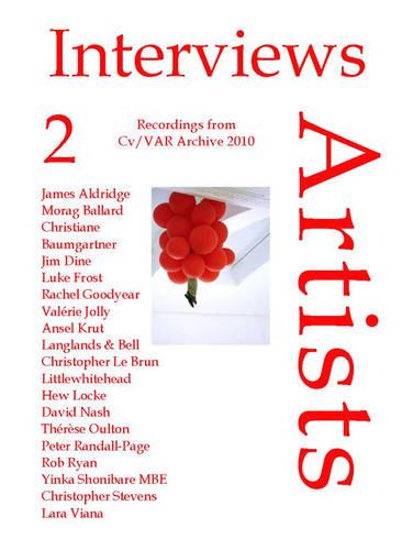 Interviews-Artists: v. 2: Recordings 2010: Pocket Edition - CV/Visual Arts Research 101 (Book)