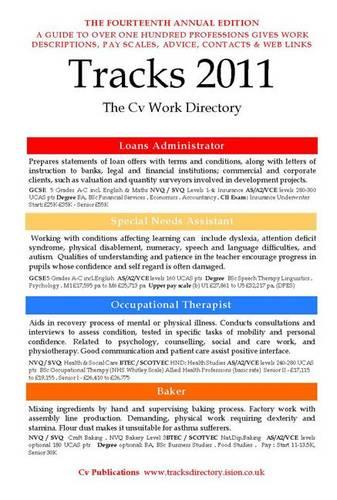 Tracks 2011 2011: The CV Work Directory - Tracks Directory S. 14 (Paperback)