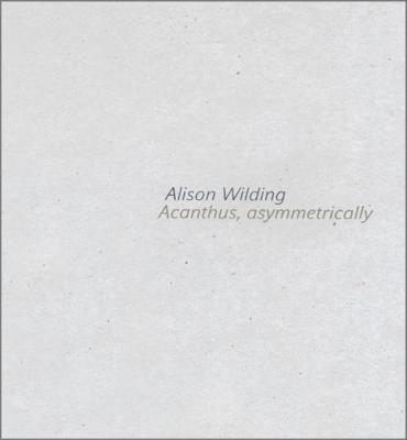 Alison Wilding: Acanthus Asymmetrically (Paperback)