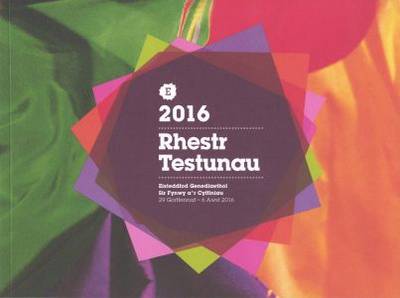 Rhestr Testunau Eisteddfod Genedlaethol Cymru Sir Fynwy 2016 (Paperback)