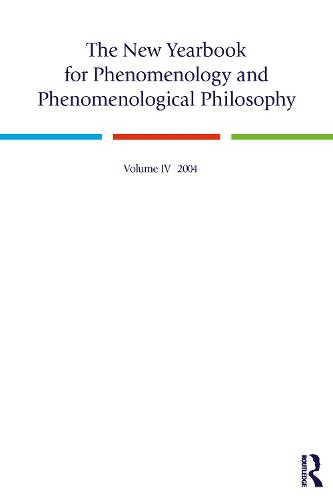 The New Yearbook for Phenomenology and Phenomenological Philosophy: Volume 4 (Paperback)