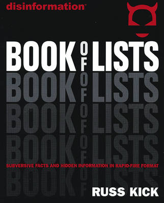 Disinformation Book of Lists (Paperback)