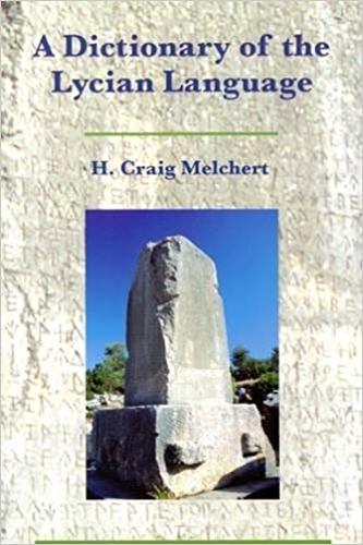 A Dictionary of the Lycian Language: Lycian-English (Paperback)