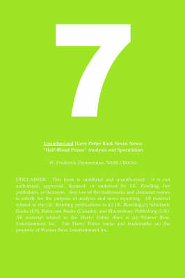 Unauthorized Harry Potter and the Deathly Hallows News: Half-Blood Prince Analysis (Paperback)