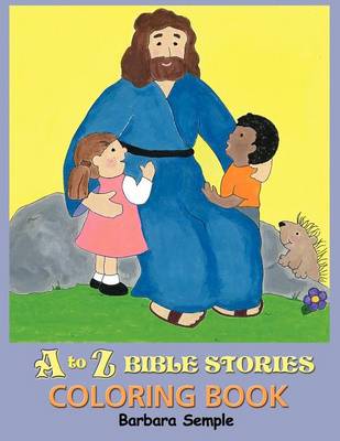 A to Z Bible Stories Coloring Book (Paperback)