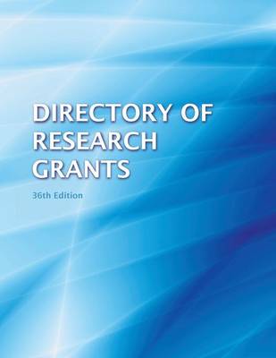 Directory of Research Grants 2013 (Paperback)