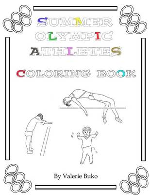 Summer Olympic Athletes Coloring Book (Paperback)
