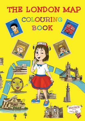 The London Map Colouring Book (Paperback)