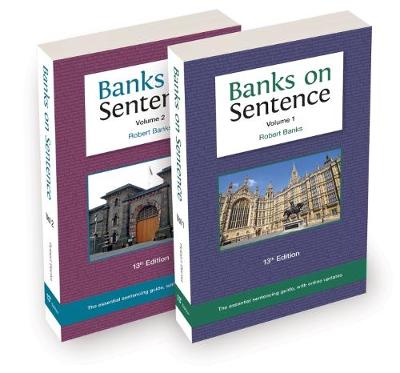 Banks on Sentence 2018 Two-volume set (Paperback)