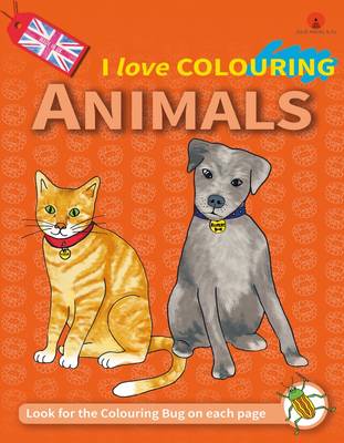 I Love Colouring: Animals: 5: Winter (Paperback)