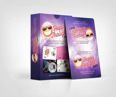 Happy Thoughts: Deck 4: Lateral Thinking Edification Playing Cards (Paperback)