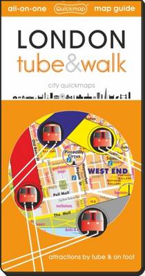 London Tube and Walk 2019: Attractions by Tube & on Foot - All-on-One (Sheet map, folded)