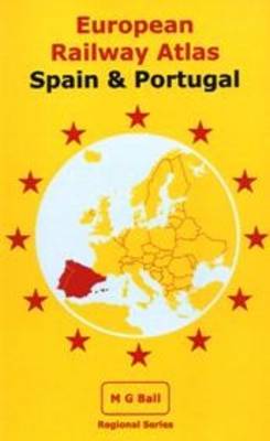 European Railway Atlas: Spain & Portugal (Paperback)