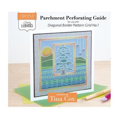 Parchment Perforating Guide for use with Diagonal Border Pattern Grid No.1 (Paperback)