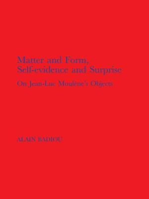 Matter and Form, Self-Evidence and Surprise: On Jean-Luc Moulene's Objects (Hardback)