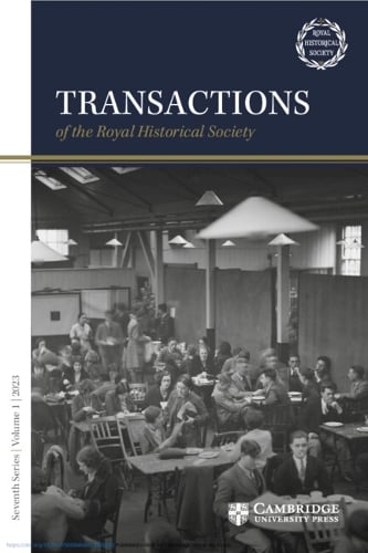 Transactions of the Royal Historical Society: Volume 1 by Harshan ...