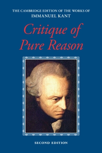 Cambridge University Press Kant, Critique Of Pure Reason