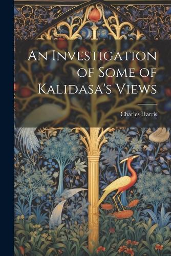 An Investigation of Some of Kalidasa's Views (Paperback)