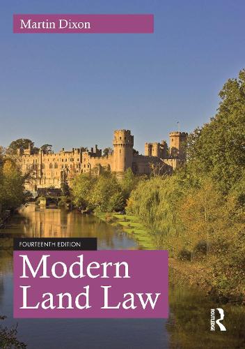 Modern Land Law by Martin Dixon | Waterstones