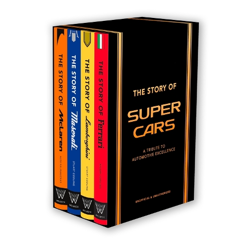 The Story of Supercars: A Tribute to Four Automotive Icons - The Story of Cars (Multiple items)