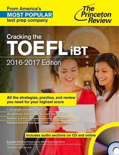 Cracking The Toefl Ibt With Audio Cd, 2016-2017 Edition (Paperback)