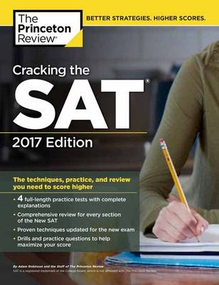 Cracking the SAT with 4 Practice Tests - College Test Prep (Paperback)