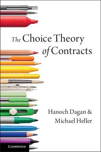 The Choice Theory of Contracts (Hardback)