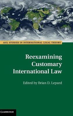 Reexamining Customary International Law - ASIL Studies in International Legal Theory (Hardback)