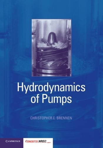 Hydrodynamics of Pumps (Paperback)