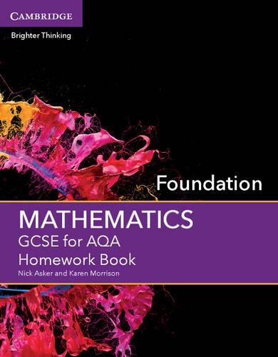 GCSE Mathematics for AQA Foundation Homework Book - GCSE Mathematics AQA (Paperback)