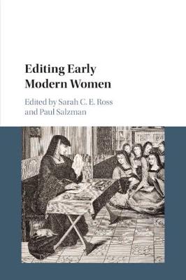 Editing Early Modern Women (Paperback)