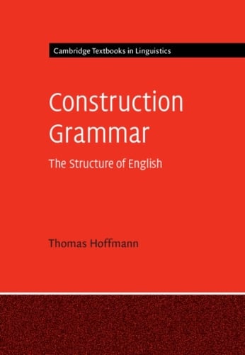 Cambridge University Press Construction Grammar