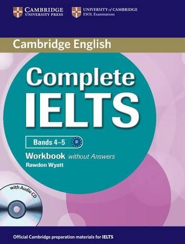 Complete IELTS Bands 4-5 Workbook without Answers with Audio CD - Complete
