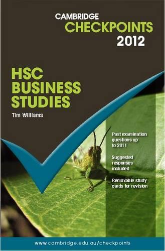 Cambridge Checkpoints HSC Business Studies 2012 - Cambridge Checkpoints (Paperback)