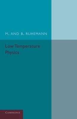 Low Temperature Physics (Paperback)