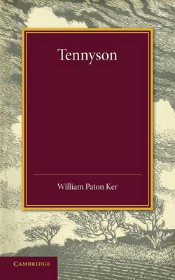 Tennyson: The Leslie Stephen Lecture, 1909 (Paperback)