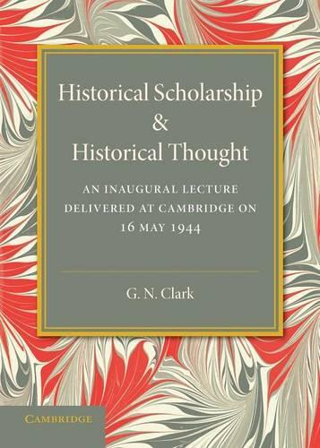 Historical Scholarship and Historical Thought (Paperback)