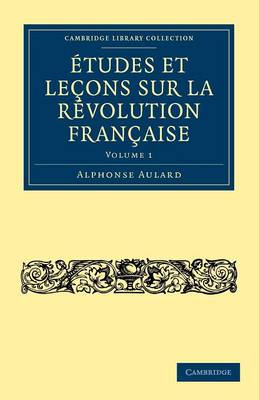 Etudes et lecons sur la Revolution Francaise - Etudes et lecons sur la Revolution Francaise 8 Volume Set (Paperback)