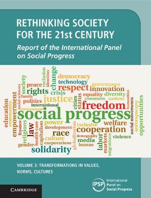 Rethinking Society for the 21st Century: Transformations in Values, Norms, Cultures Volume 3 (Hardback)
