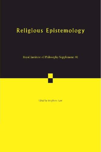 Religious Epistemology - Royal Institute of Philosophy Supplements (Paperback)