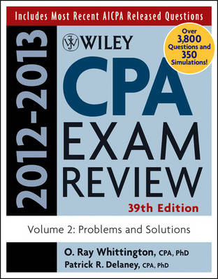 Wiley CPA Examination Review 2012-2013: v. 2: Problems and Solutions (Paperback)
