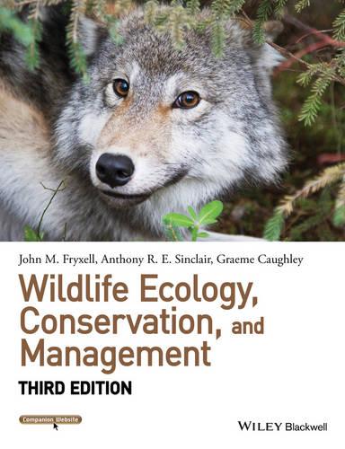 Wildlife Ecology, Conservation, and Management (Paperback)